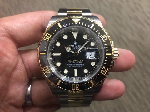 -SOLD- Rolex Sea Dweller Two Toned 126603