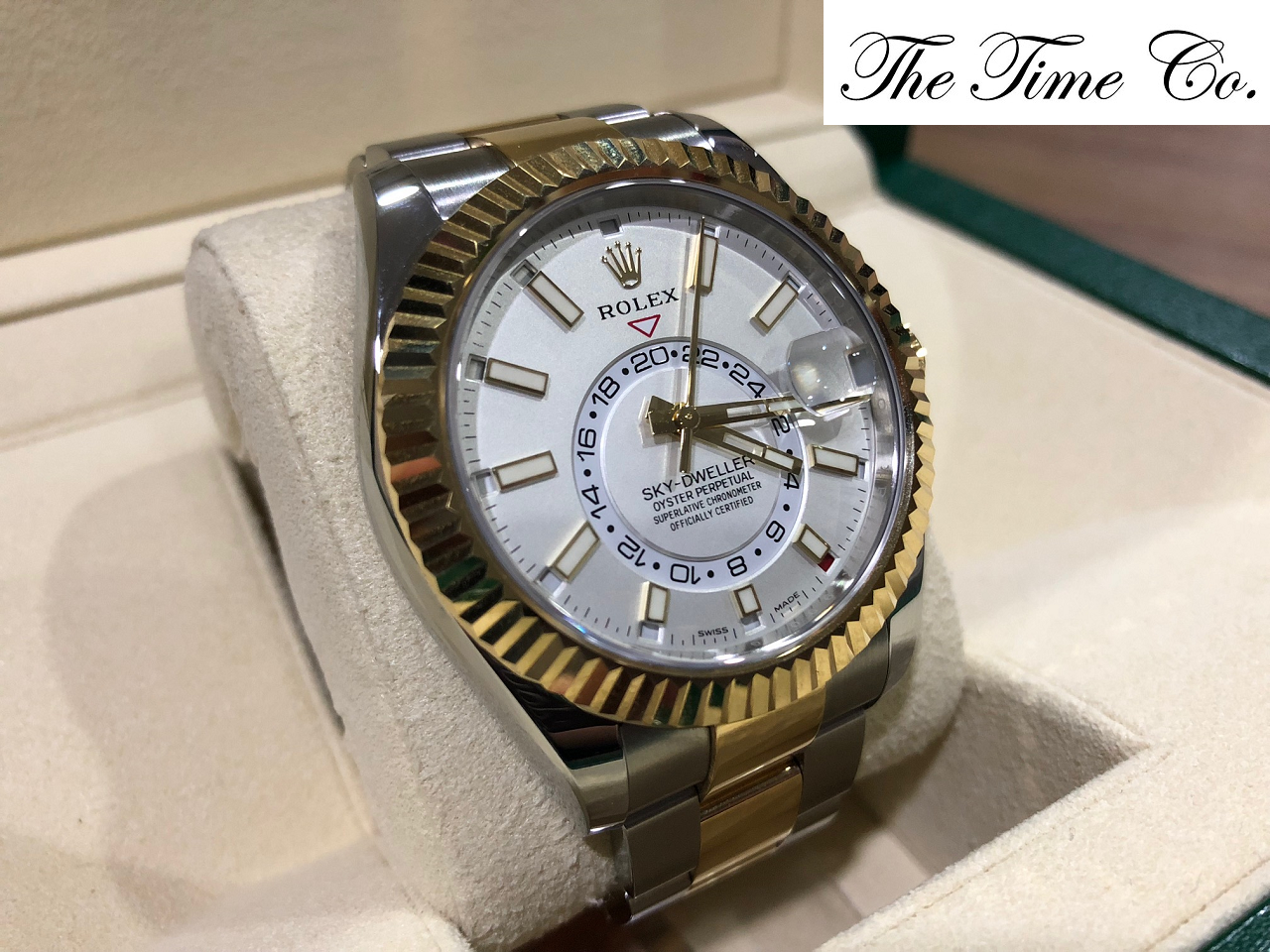 -SOLD- Rolex Sky Dweller Two Toned 326933