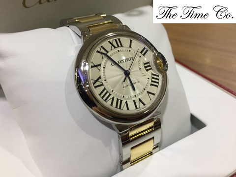 -SOLD- Cartier Ballon Bleu 36mm Automatic W2BB0012