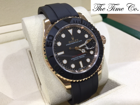 -SOLD- Rolex Yacht Master Everose Gold 116655