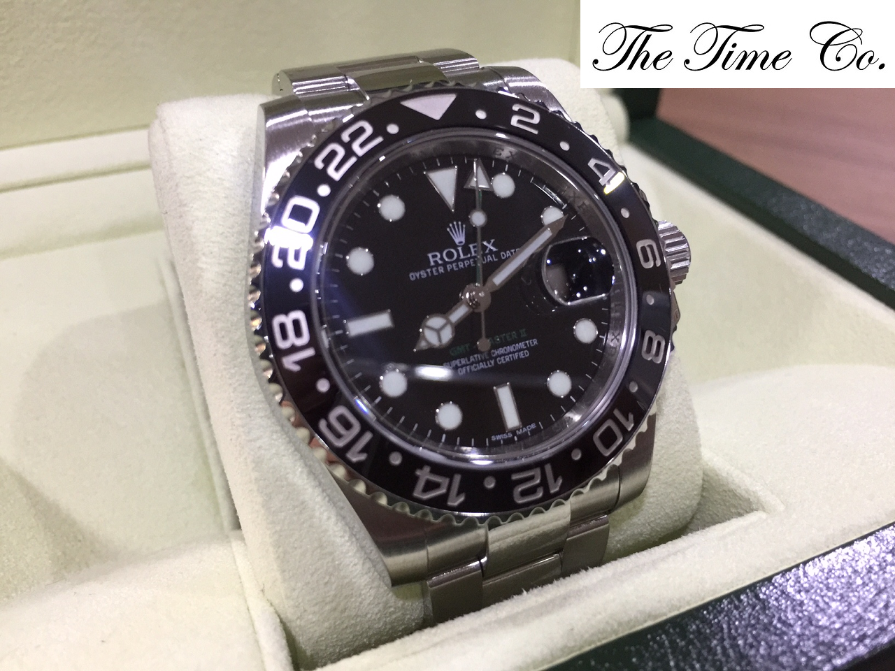 SOLD Rolex GMT Master II 116710LN The Time Co